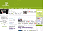 Desktop Screenshot of plasticportal.hu